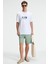 Tasty Erkek %100 Pamuk Oversize Fit Baskılı Kısa Kollu Yuvarlak Yakalı Beyaz T-Shirt 4