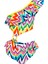 Tek Omuz Zig-Zag Desenli Cut-Out Halka Detaylı 50UV Kız Çocuk Mayo By Nessi Byrd 1