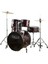 FCP0803-WR 5 Parça (20B/10T/12T/14F/14S) Aksamlı Zilli Bordo Akustik Davul Seti 3