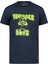 Aja Çocuk Baskılı T-Shirt Lacivert 214 1