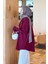 Flores Fırfırlı Tunik Bordo 2