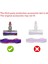 Dyson V6 V7 V8 V10 Elektrikli Süpürge Aksesuarları Için 4 Paket Rulo Fırça Peluş Şeritleri Rulo Fırça Şeritleri (Yurt Dışından) 2