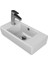 Seramik Cerastyle City Mini 25X50CM Lavabo ( Sol ) 2