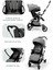 Marcus Kolay Katlanabilen Kabin Bebek Arabası Heavy Grey 3