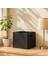Keçe Sepet Organizer Dolap Içi Düzenleyici 24X24 cm Tekli Siyah 1