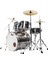 EXX725BR/C21 Export EXX Smokey Chrome 5 Parça (22B/12T/13T/16F/14S) Aksamlı ve Zilli Akustik Davul Seti 3