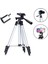 105 cm Katlanabilir Esnek Tripod, Telefon ve Kamera Desteği, Siyah 1