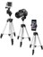 105 cm Katlanabilir Esnek Tripod, Telefon ve Kamera Desteği, Siyah 2