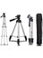 105 cm Katlanabilir Esnek Tripod, Telefon ve Kamera Desteği, Siyah 3