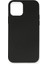 iPhone 12 Kılıf Nano Içi Kadife Silikon- Siyah 1