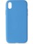 iPhone Xr Kılıf Nano Içi Kadife Silikon - Mavi 1