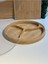 3 Bölmeli Bambu Çerezlik ve Kahvaltılık, 28 cm, Kahverengi, Kapaklı, Şık Tasarım 3