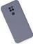 General Mobile Gm 20 Kılıf Nano Içi Kadife Silikon - Gri 3