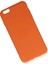 iPhone 6 Plus Kılıf Nano Içi Kadife Silikon - Turuncu 3