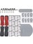 Roborock Saros 10/ G30/ S9 Maxv Ultra Süpürge Aksesuarları Için 44 Adet Silindir Yan Fırça Hepa Filtre Paspas Pedi Toz Torbası (Yurt Dışından) 3