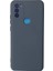 General Mobile Gm 21 Plus Kılıf Nano Içi Kadife Silikon - Gri 1