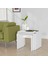 Adore Triple Zigon Sehpa SHP-103-PP-1 Lake Beyaz 1