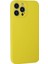 iPhone 13 Pro Kılıf Nano Içi Kadife Silikon - Sarı 3