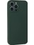 iPhone 13 Pro Kılıf Nano Içi Kadife Silikon - Koyu Yeşil 3