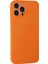 iPhone 13 Pro Kılıf Nano Içi Kadife Silikon - Turuncu 3