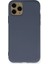 iPhone 11 Pro Kılıf Nano Içi Kadife Silikon - Gri 1