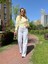 Beyaz Wide Leg Jean 1
