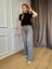 Orj. Marka Gri Wide Leg Jean 1