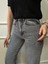 Orj. Marka Gri Wide Leg Jean 4