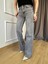 Orj. Marka Gri Wide Leg Jean 5