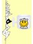 Daha Fazla Gülümse Smile More Emoji Tasarım Baskılı Beyaz T Sap Kupa Bardak 1