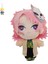 Anime Demon Slayer: Kimetsu Yaiba Tanjiro Nezuko Bebek Çocuk Hediyesi Peluş Oyuncak Istasyonu Geri Tavşan (Yurt Dışından) 1