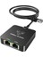 Ethernet Kablosu Ile Ethernet Bölücü 1000 Mbps 1 x 2 Splitter Adaptör 1