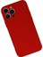iPhone 13 Pro Kılıf Nano Içi Kadife Silikon - Kırmızı 2