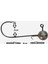 Jig Head No:6/0 Iğne 14GR Zoka 1