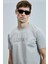 Think Slim Fit Erkek Taş Rengi T-Shirt (111020240) 3