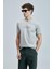 Think Slim Fit Erkek Taş Rengi T-Shirt (111020240) 5