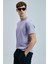 Junya Slim Fit Erkek T-Shirt Lila (111020259) 5
