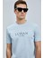 Love Regular Fit Erkek Mavi T-Shirt (111020238) 3