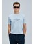 Love Regular Fit Erkek Mavi T-Shirt (111020238) 4