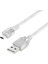 Ipod Şarj Aleti Kablosu USB 5 Pin Geniş 1.5 Metre Şeffaf (Sl-Uk5) 1