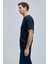 Junya Slim Fit Erkek T-Shirt Lacivert (111020259) 3