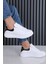 Beyaz Mcqueen Style Spor Ayakkabı Günlük Sneaker 310 1