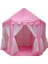 Kızlar Çadır Oyna Kapalı Prenses Kalesi Kids Çadır Evi (Pembe (Yurt Dışından) 1