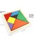Çocuk Oyuncak Renkli Tangram Blok Düz Yapboz Oyuncak (Yurt Dışından) 5