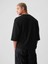 Erkek Siyah Gap Logo Oversized Sweatshirt 5