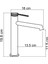 FJ-1013F Fırçalanmış Rose Lavabo Bataryası 2