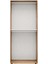 Adore Oryana 2 Kapaklı Gardırop-Koyu Ceviz 90x210x62 cm 3
