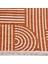Crea Halı Rana 6110S Turuncu Yazlık Halı Kaydırmaz Taban Renkli Yıkanabilir Dokuma Kilim 5