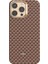 iPhone 16 Pro Max Kılıf M-Safe Uyumlu Raptic Aramid Skin Origin Serisi Kapak Kahverengi 3