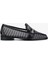 Mario Valentino Kadın Deri & Tekstil Siyah Loafer Ayakkabı 1040 91D2528 Bn Ayk Y25 Black 1